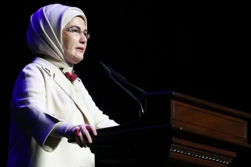 Emine Erdoğan: 'Kütüphaneler, toplumsal hafızayı korur ve bilgiyi yaygınlaştırır'