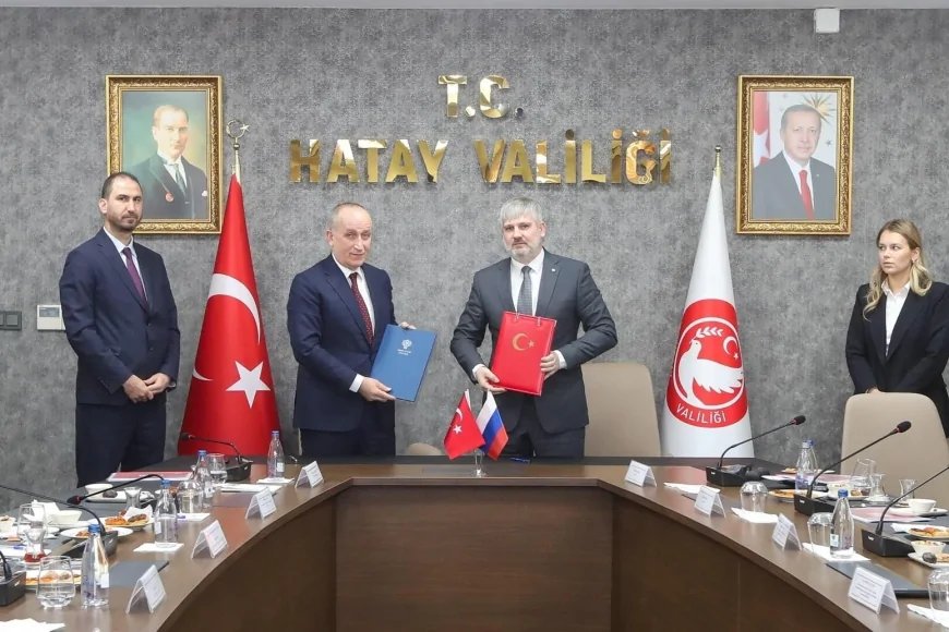 Türkiye ile Rusya arasında ‘Şehircilik İşbirliği’ kapsamında Hatay’da önemli toplantı ve saha ziyareti