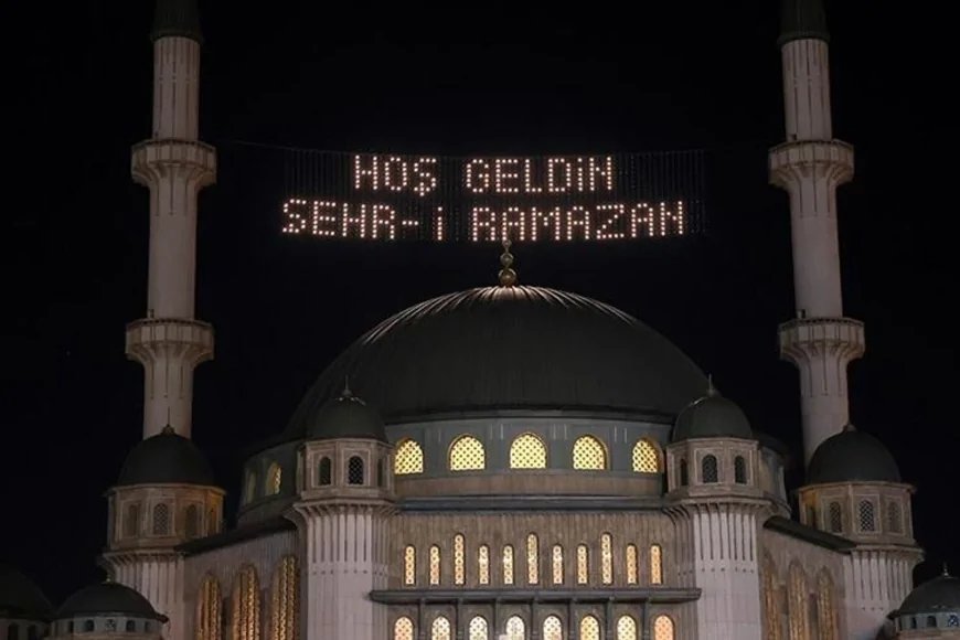 Ramazan ayı başlıyor: İlk teravih ve sahur tarihi belli oldu