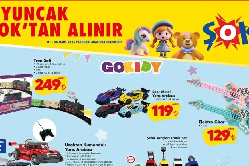ŞOK 1 Mart 2025 aktüel kataloğu yayımlandı: Fiyatlar yarı yarıya düştü