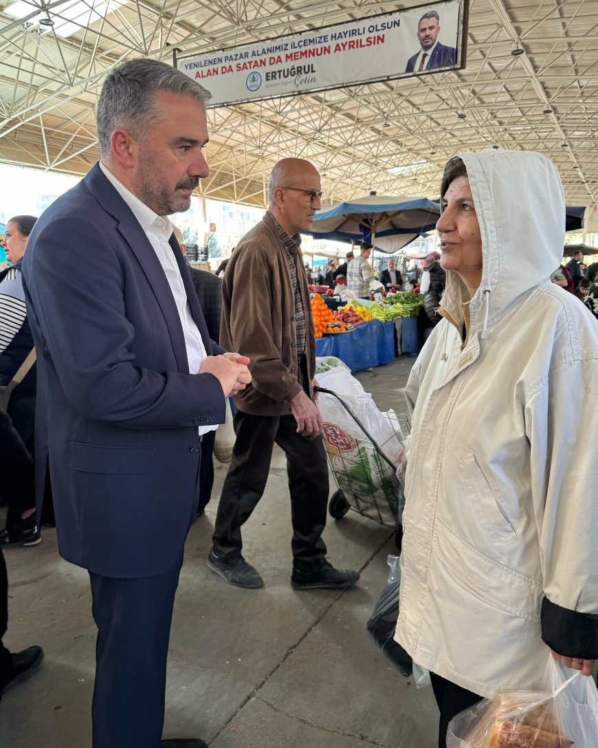 Ertuğrul Çetin, Ramazan Denetimleri İçin Pazarlarda