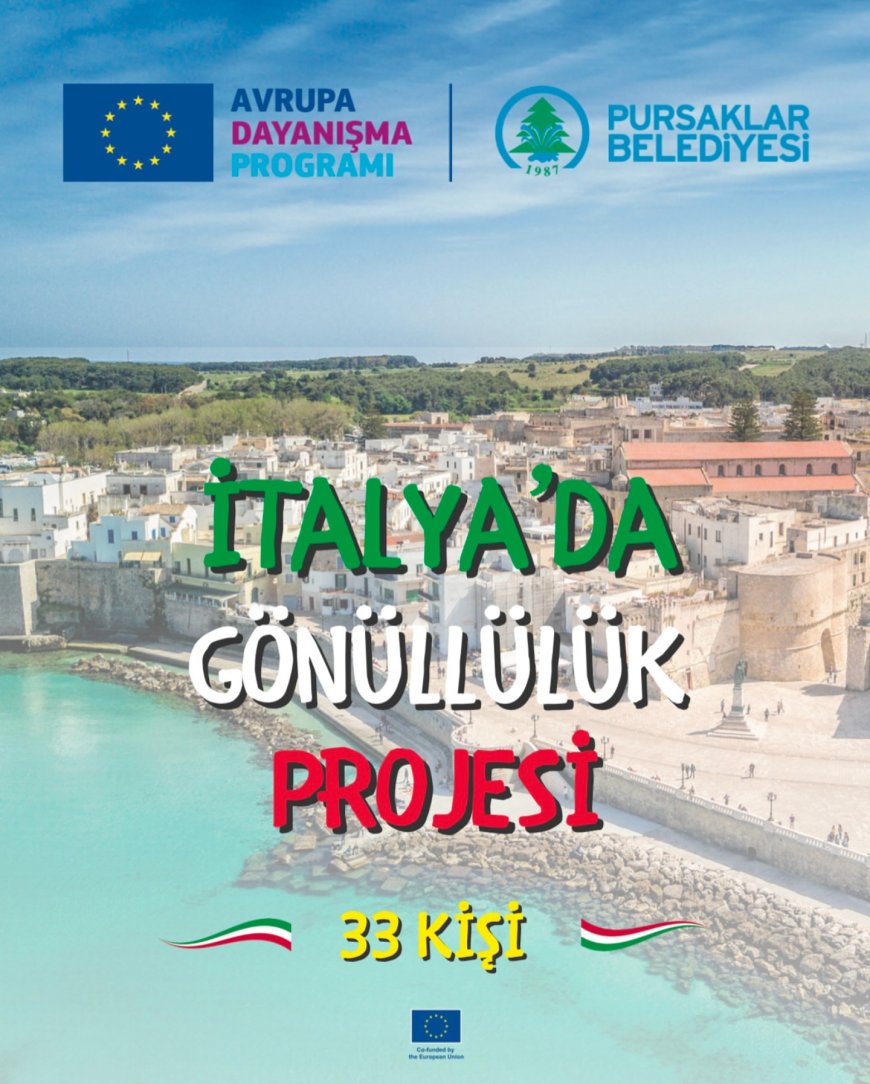 Pursaklar’dan 33 Genç, Avrupa Gönüllülük Projesiyle İtalya’ya Gönderilecek