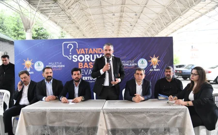 Pursaklar’da ‘Vatandaş Soruyor Başkan Cevaplıyor’ buluşmaları sürüyor: Çetin mahalle halkıyla yüz yüze görüştü