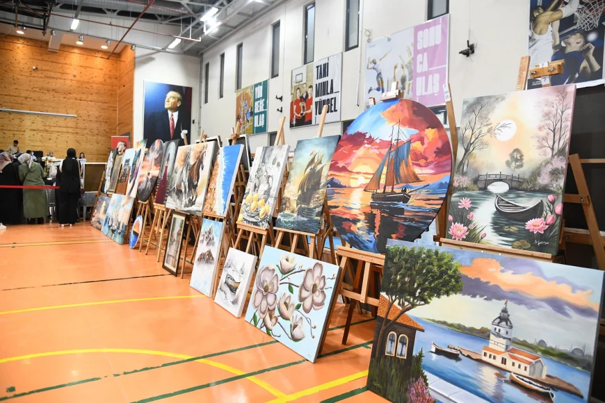 Handicraft Exhibition in Pursaklar Amazed Visitors