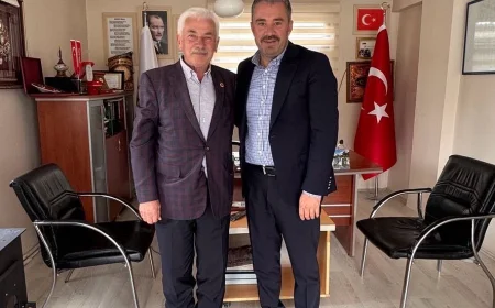 Pursaklar Belediye Başkanı Ertuğrul Çetin’den 21 Mahalle Muhtarına Bayram Ziyareti