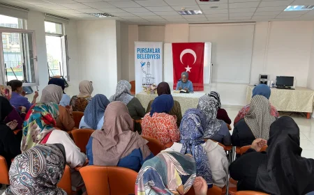 Pursaklar Hüma Sultan Hanım Evi’nde 15 Temmuz şehitleri dualarla anıldı