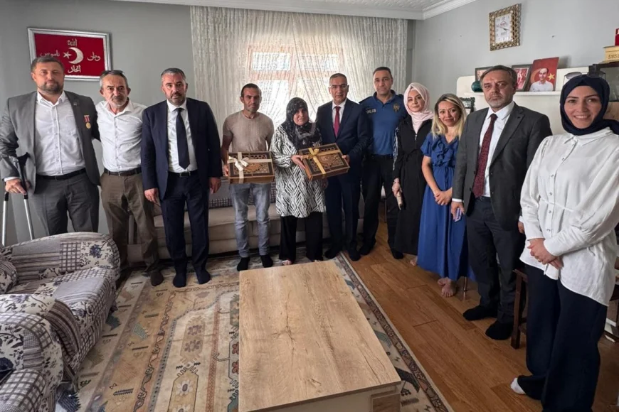 Ertuğrul Çetin: "Families of martyrs are sacred for us"