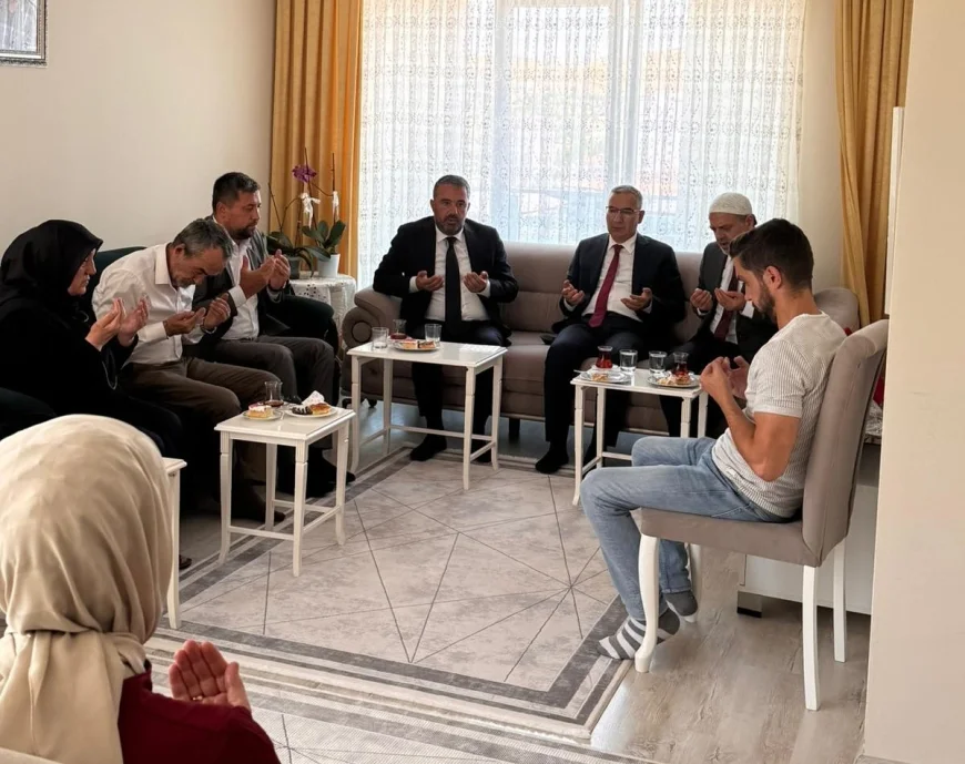 Ertuğrul Çetin: “Şehit aileleri bizler için kutsal birer emanet”