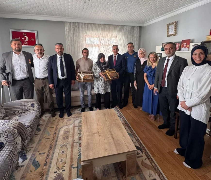 Ertuğrul Çetin: “Şehit aileleri bizler için kutsal birer emanet”