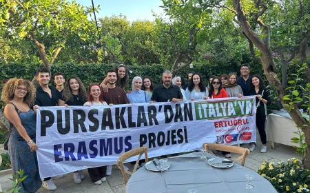 Pursaklar’ın Gençleri Erasmus Projesi ile İtalya’da Eğitim Görüyor