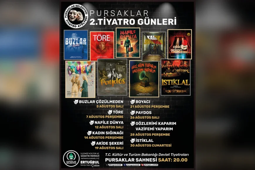 Pursaklar 2. Tiyatro Günleri başlıyor: 9 farklı oyun ücretsiz olarak seyirciyle buluşacak