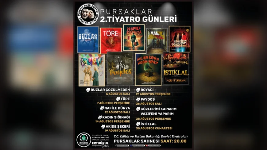 Pursaklar 2. Tiyatro Günleri başlıyor: 9 farklı oyun ücretsiz olarak seyirciyle buluşacak