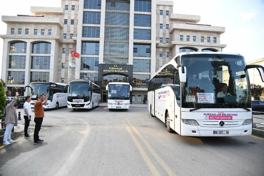 Pursaklar’da kadınlara özel kültür gezileri başladı: İlk kafile Safranbolu ve Nevşehir’e uğurlandı