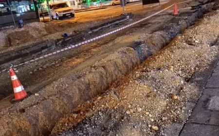 Ankara Pursaklar’da altyapı çalışması sırasında yağmur sonrası elektrik kesintisi yaşandı